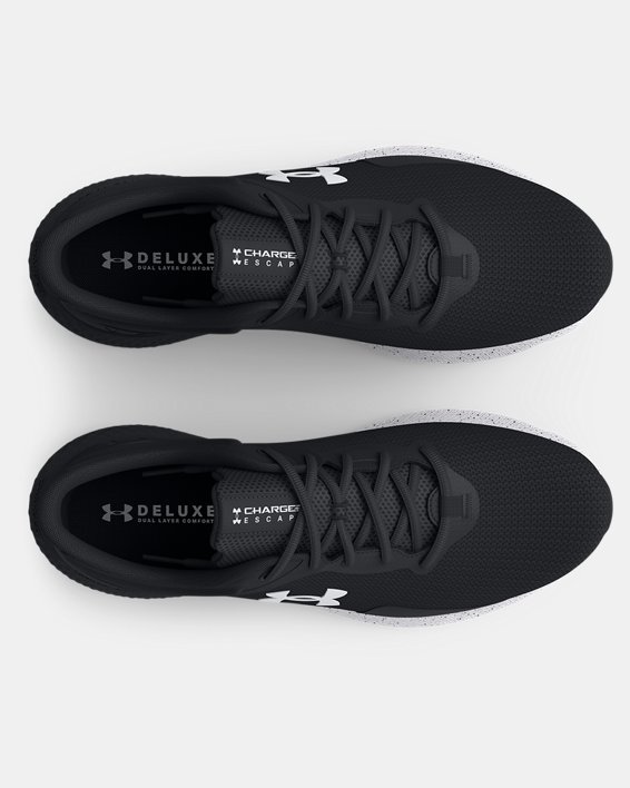 Men's UA Charged Escape 4 Wide (4E) Running Shoes, Black, pdpMainDesktop image number 2